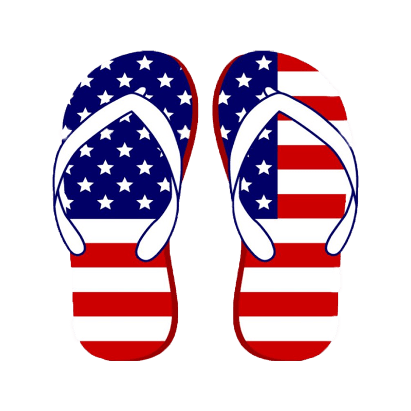 Patriotic Sandals – Pretty Pasta Company
