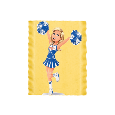 Blue Cheerleader - Image 2